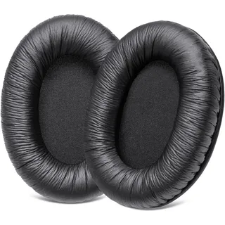 Voarmaks Ohrpolster Kompatibel Mit Sennheiser RS125 RS127 RS130 RS136 RS140 Hdr130 RF Wireless TV-Kopfhörern Ersatz-Memory-Schaumstoff-Kissen Aus Faltenleder
