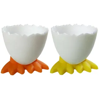 Generisch Eierbecherständer, Neuheit Hühnerfüße Eierablage, Ostereierhalter, Cartoon-Eierständer, gekochte Eierbecher, kreatives lustiges Besteck, HAVE58E4THQ5T0B7A