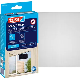 Tesa Fliegenschutzgitter Insect Stop Standard 110 x 130 cm Anthrazit