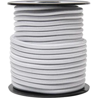 WERKA PRO Weißer elastischer Spannbänder Ø 4mm x 20m