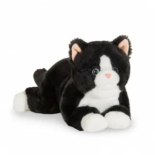 Teddy-Hermann Schlenkerkatze 30 cm schwarz