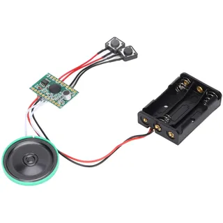 Soundmodul Soundmodul PCB 4 Minuten Soundmodul Tastensteuerung DIY Musik Sound Talk Beschreibbarer Chip für DIY für o Karten Weihnachtsgeschenkboxen