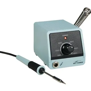 MC Power - Lötstation | MLS-98 | 100-450°C, blau | für Hobby und Beruf | ideal für Einsteiger