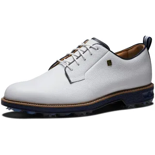 FootJoy Herren Premiere Series Field Golfschuh, Weiß Marineblau, 42.5 EU - 42.5 EU