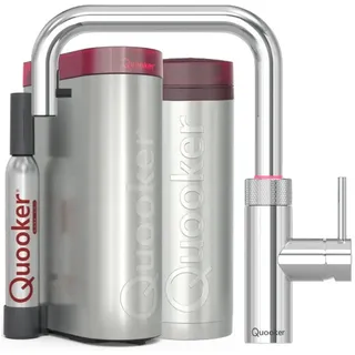 quooker deutschland gmbh Quooker Flex Square PRO3 CUBE verchromt glänzend *7 Jahre Garantie & CUBE Filter Starter Paket* FXSCHR PRO3 CUBE2