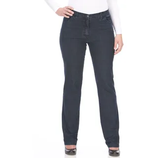 KjBrand Stretch-Jeans KJBRAND "Betty Denim Stretch", Damen, Gr. 46/23, K-Gr, blau (schwarz, blau), Denim/Jeans, Obermaterial: 85% Baumwolle, 13% Polyester, 2% Elasthan, leichte Abriebeffekte, Basic lang, Jeans von in dunkelblau-denim Größe 46K (23) - 46