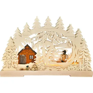 RATAGS 3D-Schwibbogen kl., Waldloipe, USB