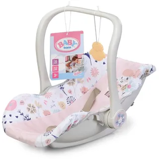 mga zapf creation Puppenzubehör Babyschale Blumen rosa 838518
