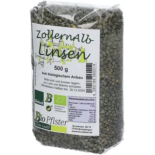 bio pfister Alb-Linsen 500 g