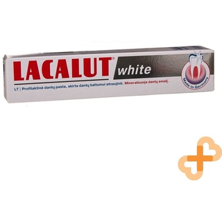 LACALUT WHITE Prophylaktische Zahnpasta zur Erneuerung des Weißseins der Zähn...