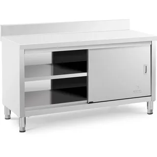 Royal Catering Edelstahl-Arbeitsschrank ECO 150 x 60 cm