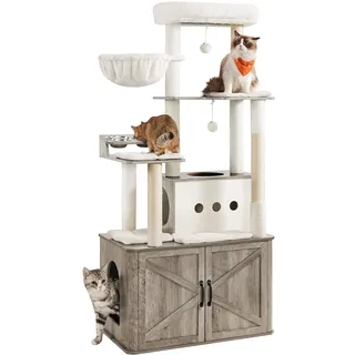 Songmics Feandrea Kratzbaum 170 cm grau