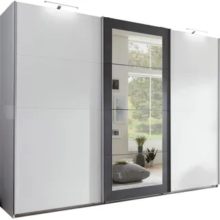 WIMEX Schwebetürenschrank Minden 270 x 210 x 65 cm Weiß