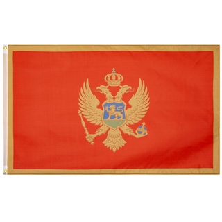 Montenegro Flagge MUWO "Nations Together" 90 x 150 cm-Größe:Einheitsgröße