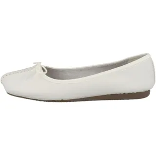 CLARKS Freckle Ice Ballerinas Black Leather 37