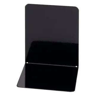 Maul Buchstütze Metall 130x140 mm Schwarz 2 St.