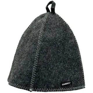 Saunagut Sauna-Mütze grau aus Filz