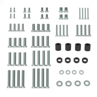 PUTORSEN Universal VESA Screws Set for TVs up to 90 Inches, TV Screws for Wa Includes M4 M5 M6 M8 Screws, Spacers and Washers, Works with Any TV Wall Mount