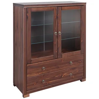 OTTO home Vitrine Gotland 101 x 40 x 130 cm Braun