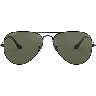Ray-Ban Aviator Large Metal RB3025 002/58 58-14 polished black/green