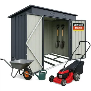 Albatros Gerätehaus L 1,76 x 1,12 m Anthrazit
