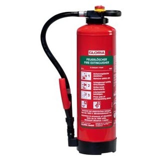 Gloria SB 6 PRO Schaumfeuerlöscher fluorfrei 6l Brandklasse: A, B Inhalt 1St.