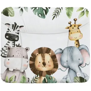 CEBA BABY Wickelauflage Weiche Wickeltischauflage 50 x 70 cm, 72 x 75 cm, 85 x 72 cm, Wickelauflage für Junge und Mädchen - Wasserdicht, abwaschbar bunt