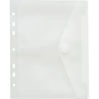 FolderSys Dokumententaschen DIN A5 transparent genarbt 0,20 mm