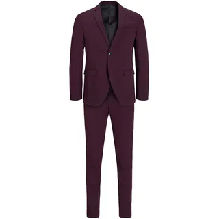 JACK & JONES Herren Jprfranco Suit Noos Anzug, Winetasting/Fit:super Slim Fit, 56 EU