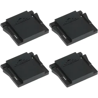 4 Stück Kamera-Blitzschuh-Abdeckung – Kompatibel mit Canon EOS R5, R6, R, RP, R5C, 5D Mark IV/III, 6D Mark II, 7D Mark II, M50, Rebel T8i/T7i und mehr – Schutz vor Staub und Feuchtigkeit