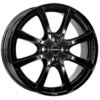 Borbet LV4 6,5 x 15 4 x 100 ET45 MB64,0 Schwarz glänzend