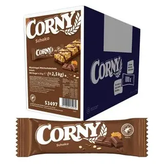 CORNY Classic Schoko Müsliriegel 100 Riegel
