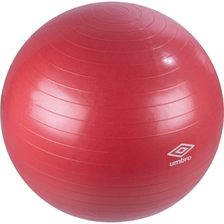 Umbro Gymnastikball Ø75 CM - Rot - Sitzball Büro - Medizinball - Sport und Rehabilitation