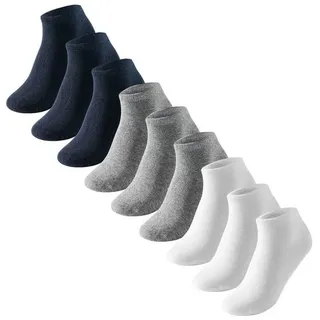 SCHIESSER uncover by SCHIESSER Sneakersocken Uncover by Schiesser (9-Paar) bunt 43-46