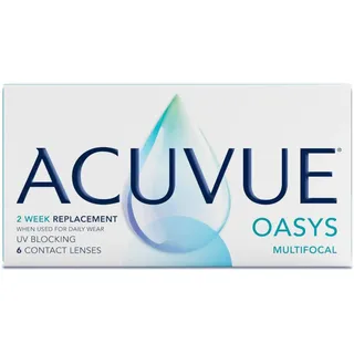 Acuvue Oasys Multifocal 6 St. / 8,40 BC / 14,30 DIA / -2,00 DPT / High ADD