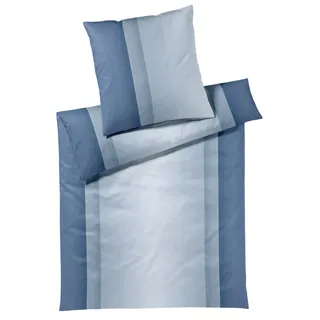 ELEGANTE Elegante, Bettwäsche Silhouette stahlblue