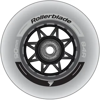 Rollerblade 90MM/SG9 WHEEL/BEARING XT, clear -