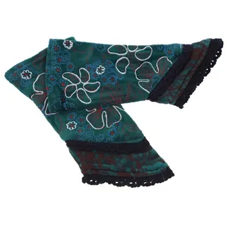 KUNST UND MAGIE Armstulpen Kunst&Magie Damen Samt Armstulpen Stulpen Handwärmer Handschuhe+Spitze