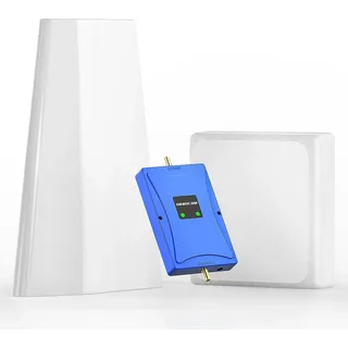 ORBOCOM Handy Mobilfunk Signalverstärker 800/2600Mhz Bänder 20/7 5G 4G 3G GSM LTE Repeater für Home Office Mobilfunk Verstärker Unterstützt O2, T-Mobil Vodafone