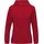 Zip Hoodie Herren Chili Rot S