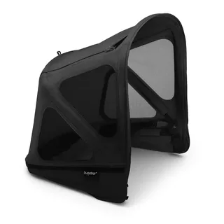 Bugaboo Donkey Sonnendach Breezy Midnight Black, Schwarz