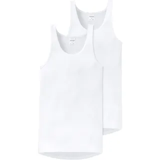 SCHIESSER Unterhemd 2er Pack - Sport-Jacke, Original Classics (005121)
