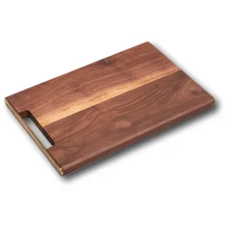 Doppelgriff Nussbaum-Schneidebrett (Griff in Form eines "一") 250*360*20mm