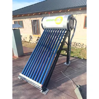 Drucklose Solarthermie Röhrenkollektor - Solar-Warmwasserbereiter 100L