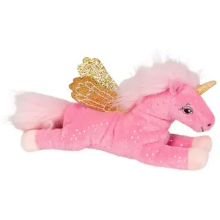 Die Spiegelburg Einhorn-Paradies Glitzer-Beanie 15 cm Rosa
