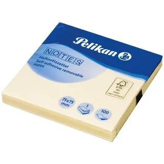 Pelikan 200055 Notes, selbstklebend, 76 x 76 mm, 100 Blatt, gelb