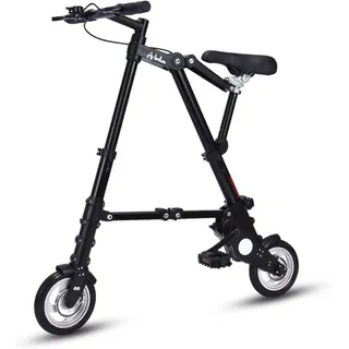 Kcolic Mini Citybike Mit Schnellklappsystem, 8 Zoll Aluminiumräder, Ultraleichtes Tragbares Mini Bike Für Erwachsene E,8in