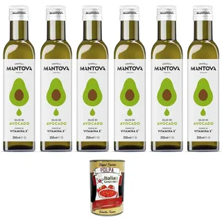 Fratelli Mantova Olio di Avocado Avocadoöl – Nutrazeutisches Öl – 100% natürlich und 100% rein – Gesundheit und Wohlbefinden – enthält ...