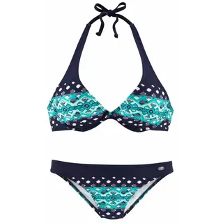 KangaROOS Bügel-Bikini Damen Blau 44 Cup B