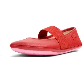 CAMPER Mädchen Right Kids-80025 Ballet Flat, Rot, 33 EU